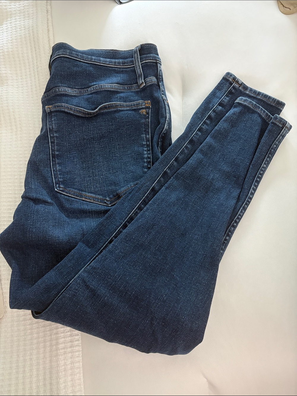 Madewell Dark Indigo Skinny Jeans